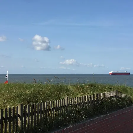 Haus Emma Doppelzimmer Strandkorb * Borkum
